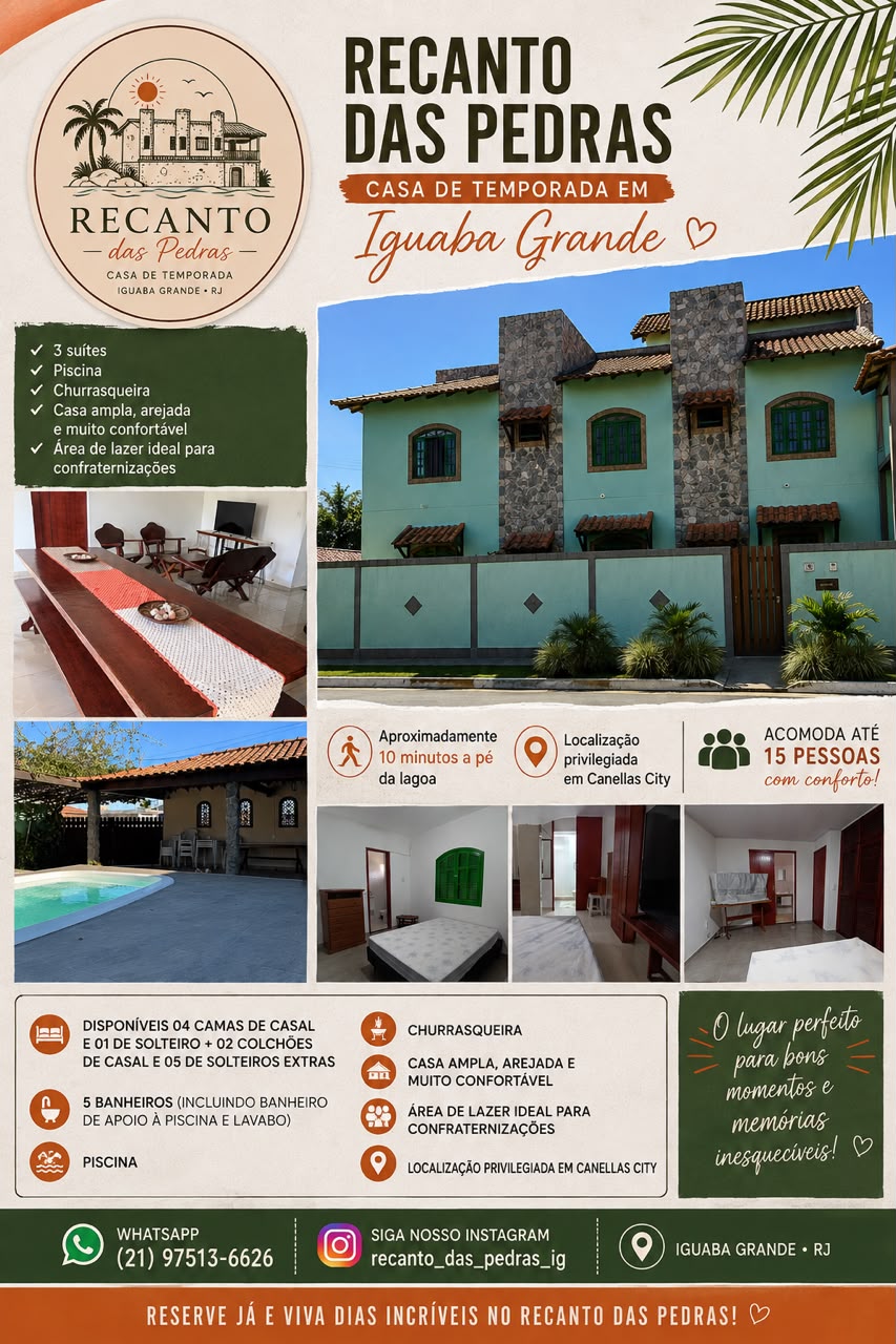 Recanto das Pedras (Casa para Temporada) — foto 10